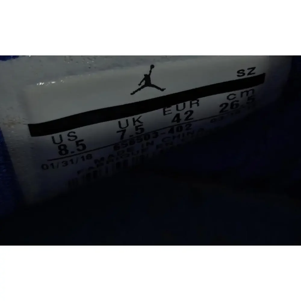 Men Nike Air Jordan Future Hyper Royal Blue Basketball Shoes 656503-402 Size 8.5